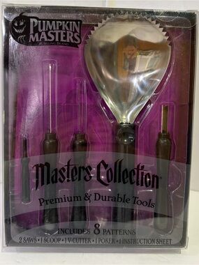 Pumpkin Masters Premium Pumpkin Carving Tool Set NIB